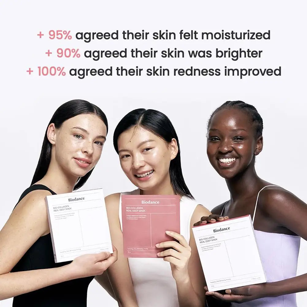 Masque facial profond à l'acide hyaluronique